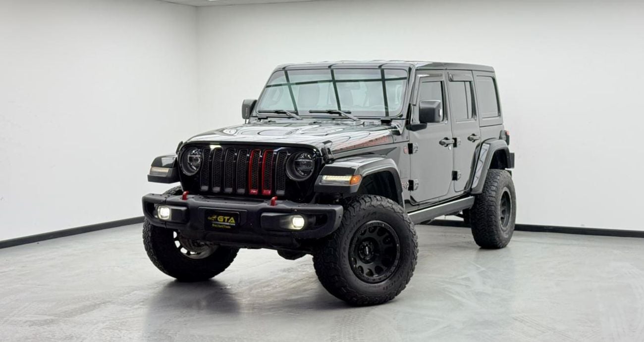 Jeep Wrangler Unlimited RUBICON 2021 Jeep Wrangler Unlimited Rubicon, Warranty, Full Jeep Service History, Excellent Condition, GCC