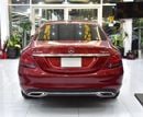 مرسيدس بنز C 300 STANDARD عرض ممتاز لسيارة مرسيدس بنز C300 4Matic (موديل 2021) باللون الأحمر وبمواصفات أمريكية