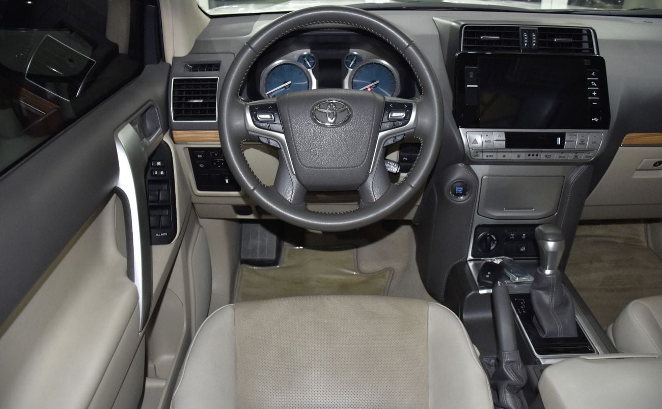 Toyota Prado VXR EXCELLENT DEAL for our Toyota Prado VXR ( 2023 Model ) in White Color GCC Specs