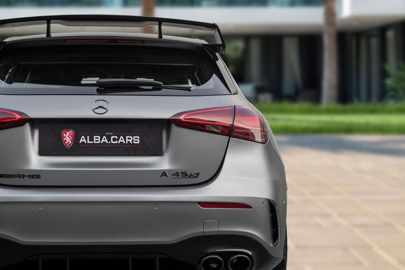Mercedes Benz A45 AMG- S A45 AMG S | 3,888 P.M | 0% Downpayment | Mercedes Satin Grey Matte!