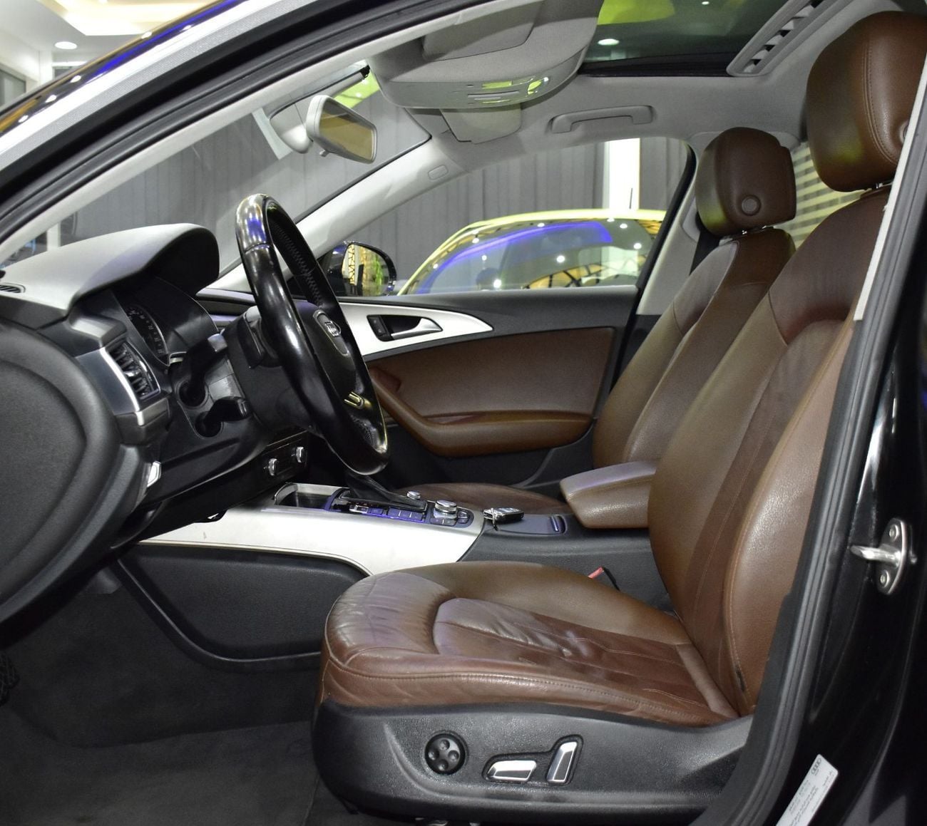 أودي A6 35 FSI EXCELLENT DEAL for our Audi A6 ( 2016 Model ) in Black Color GCC Specs