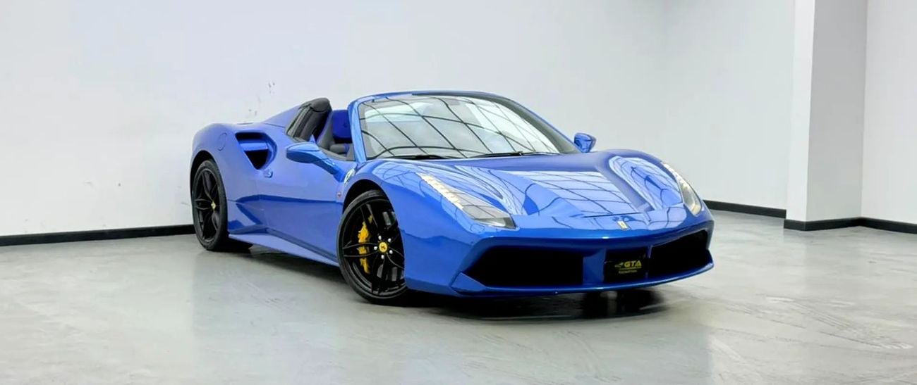 فيراري 488 سبايدر Carbon Edition, Full Service History, Carbon Fiber Package, GCC