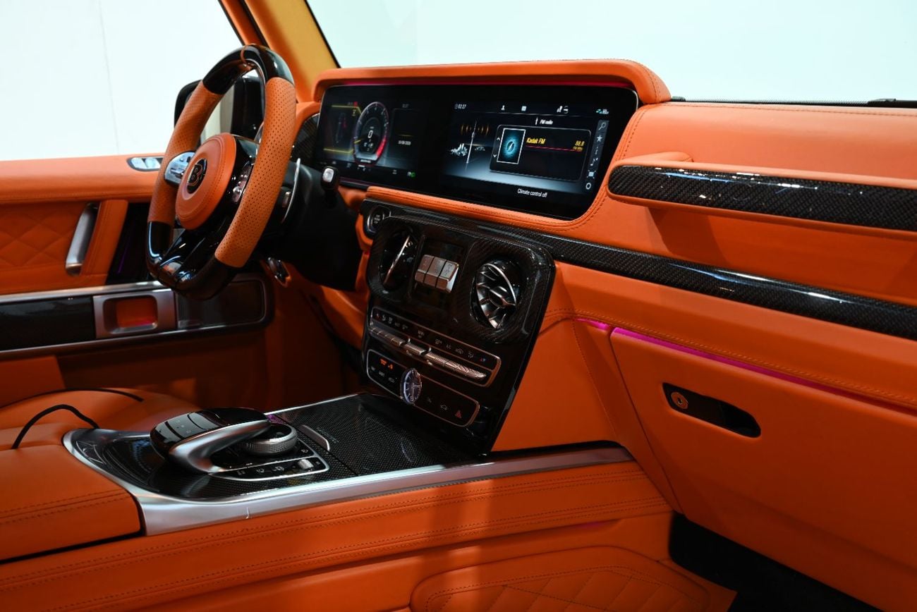 Mercedes Benz G63 AMG STANDARD 2022 Mercedes-Benz G63 AMG (BRABUS KIT G900), 1 Year Warranty, Full Service History, GCC