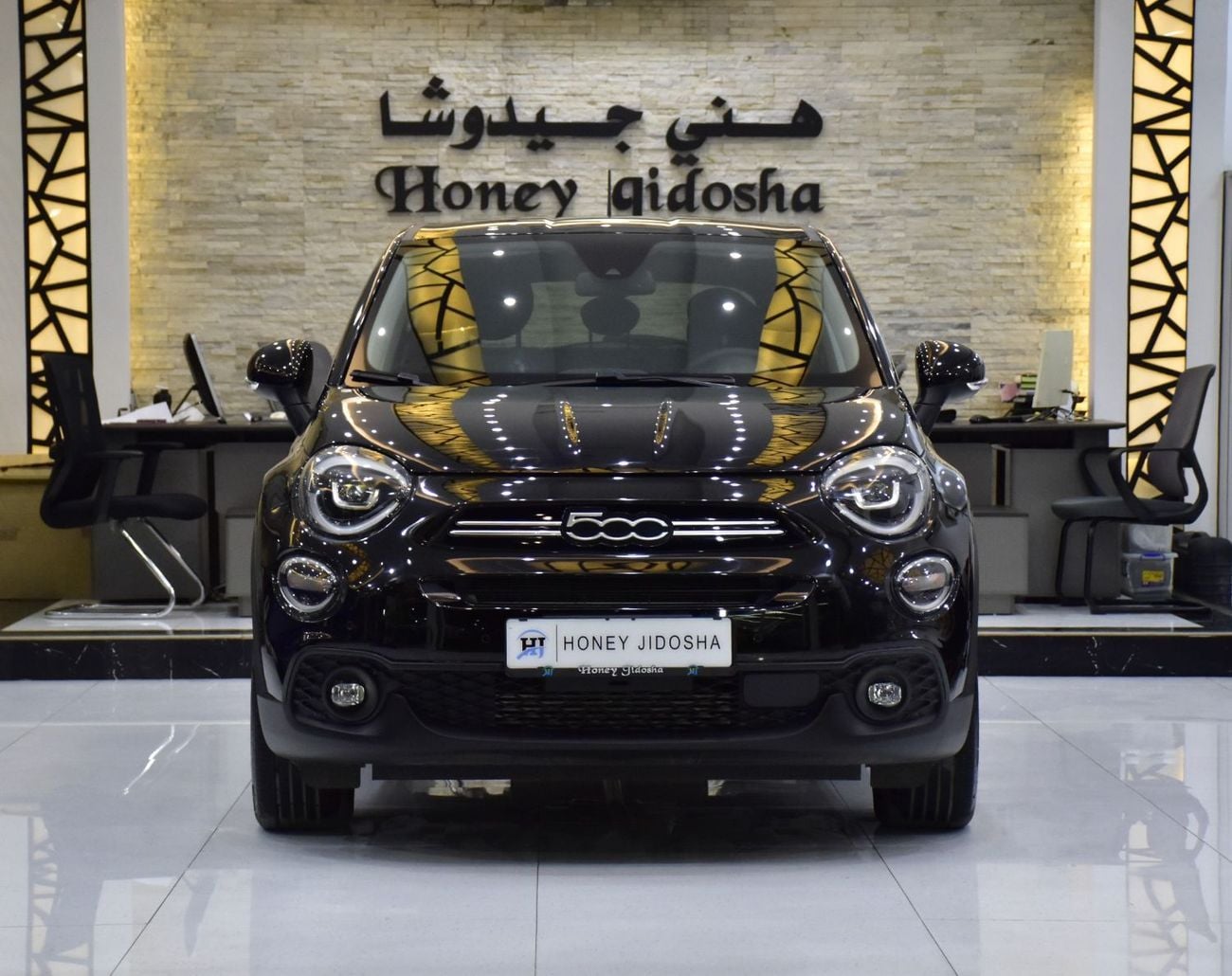 فيات 500X . EXCELLENT DEAL for our Fiat 500x ( 2023 Model ) in Black Color GCC Specs