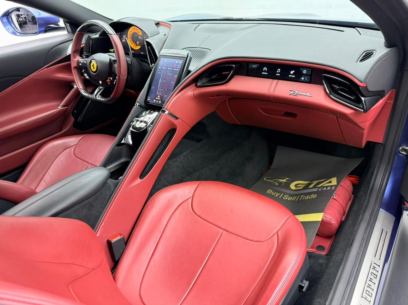 Ferrari Roma STANDARD 2021 Ferrari Roma, Ferrari Warranty+Service Contract+Full Service History, GCC Specs.