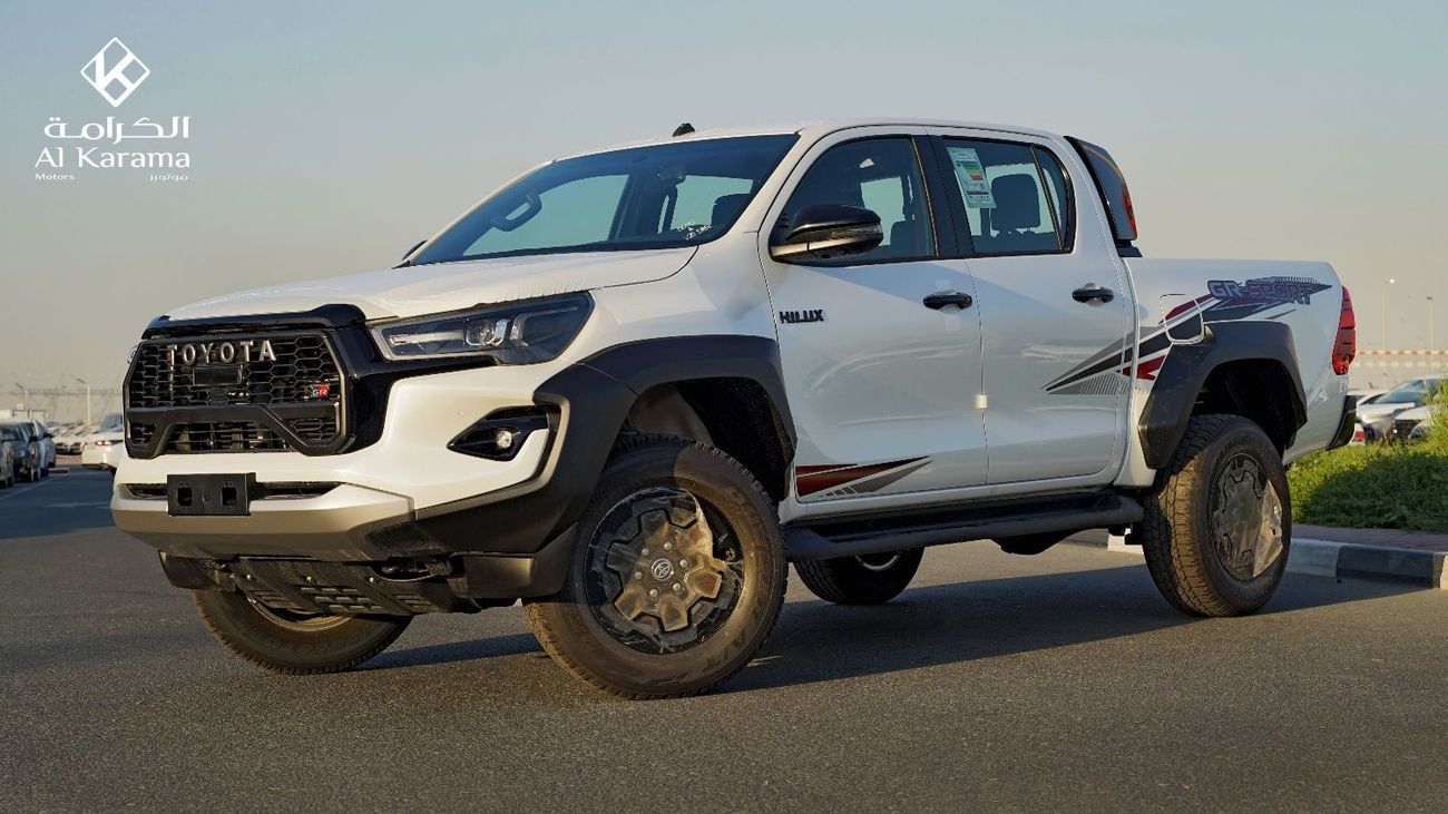 Toyota Hilux GR SPORT - 2.8L - GCC Specs with 360 Camera - Alloy Wheels - Wide Body