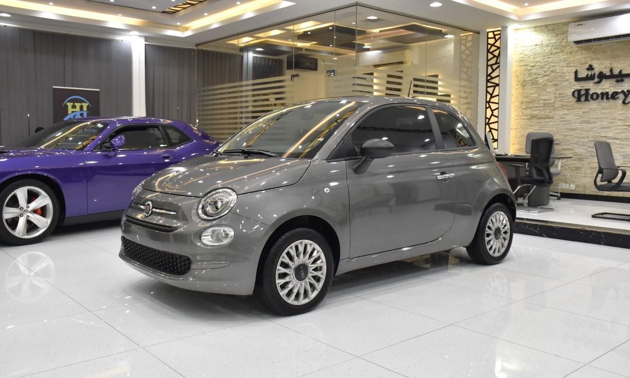 Fiat 500 DOLCEVITA EXCELLENT DEAL for our Fiat 500 Dolcevita ( 2024 Model ) in Grey Color GCC Specs