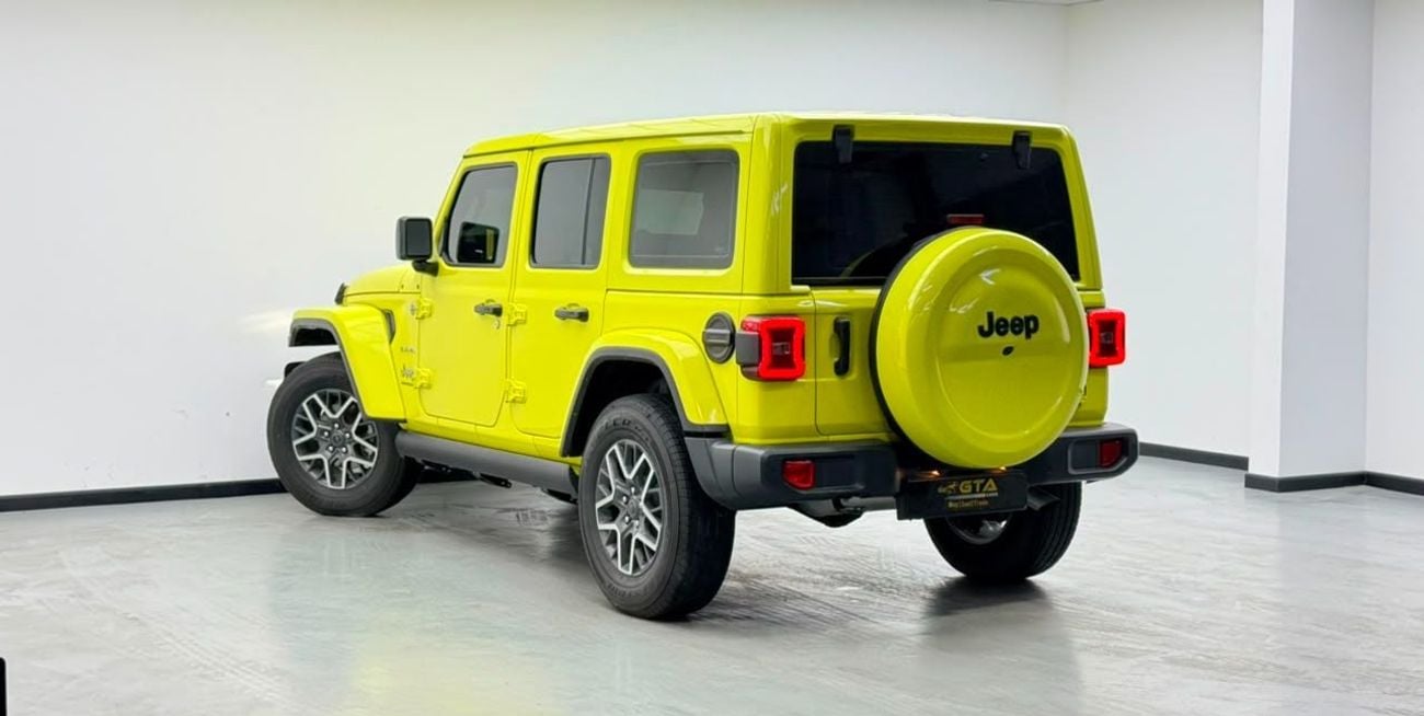 Jeep Wrangler Unlimited SAHARA 2024 Jeep Wrangler Unlimited Sahara, 2029 Jeep Warranty, Full Jeep Service History, GCC