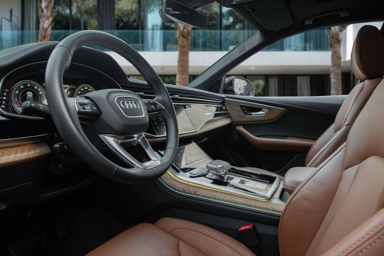 Audi Q8 S-Line Q8 S-Line Premium Plus | 5,875 P.M | 0% Downpayment | WARRANTY