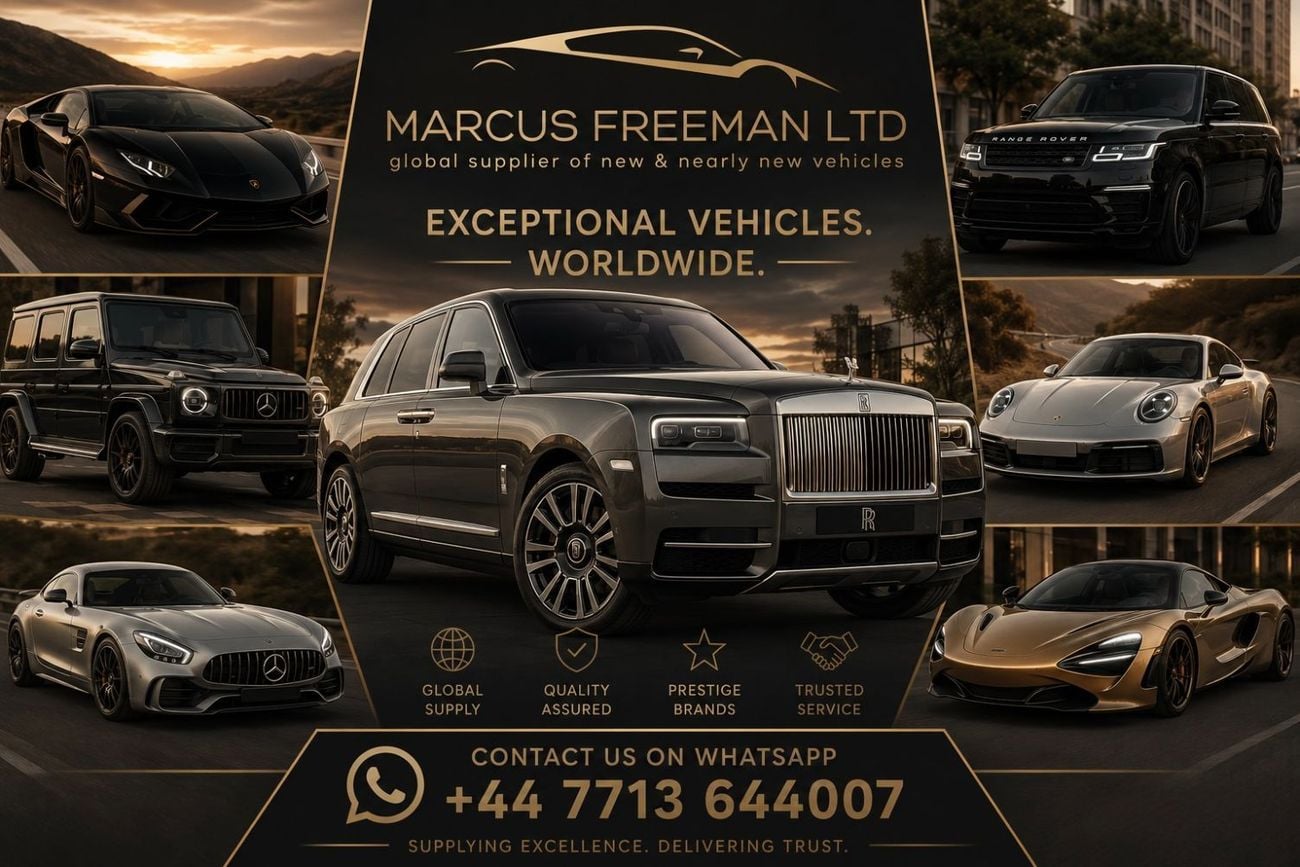 Rolls Royce Cullinan STANDARD LHD & RHD available from stock