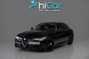ألفا روميو جوليا VELOCE AED 1,149 P.M • 0% Downpayment • Alfa Romeo Giulia Veloce • 1 Year Warranty