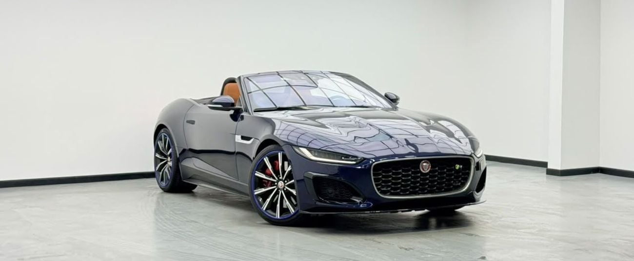 Jaguar F-TYPE R 2021 Jaguar F-Type P575 R Convertible, 2028 Masterclass Warranty + Service Pack, Very Low Km, Euro