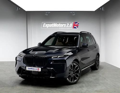بي أم دبليو X7 XDRIVE40I M SPORT M SPORT PRO PACKAGE • Warranty + Service Contract • FDSH • GCC