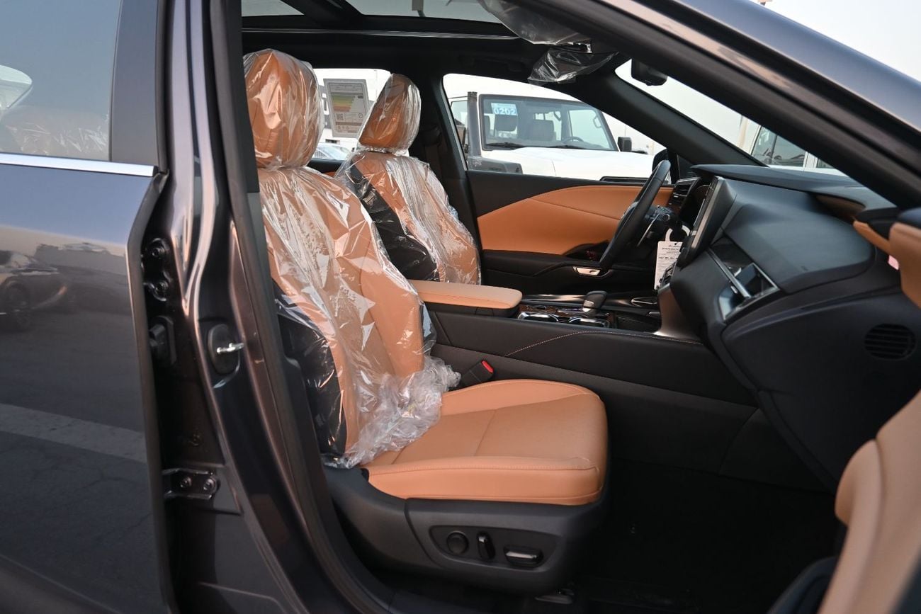لكزس RX 350h Luxury 2.5L Hybrid AWD لكزس RX350h الفاخرة موديل 2026، محرك هجين سعة 2.5 لتر، دفع رباعي، اللون رمادي