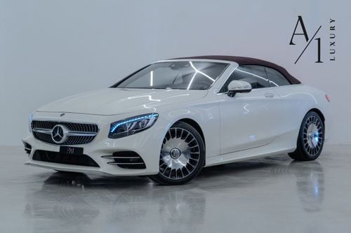Mercedes Benz S 560 Coupe 2018 Mercedes Benz S560 Convertible V8, Service History, Fully Loaded, Excellent Condition, GCC Spec