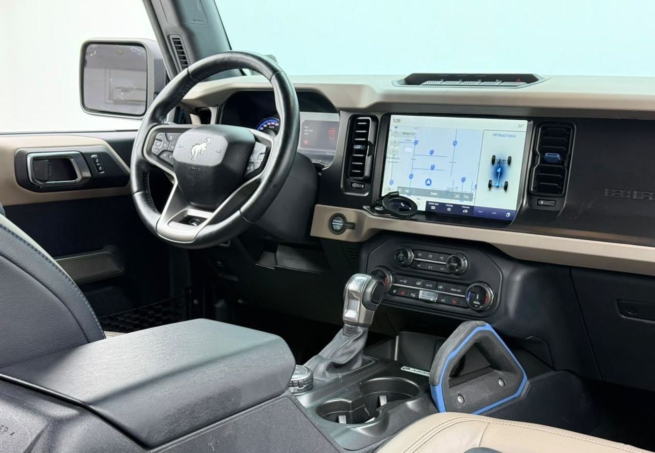 Ford Bronco WILDTRAK 2022 Ford Bronco Wildtrak, 2027 Ford Warranty + Service Pack, Full Ford Service History, GCC