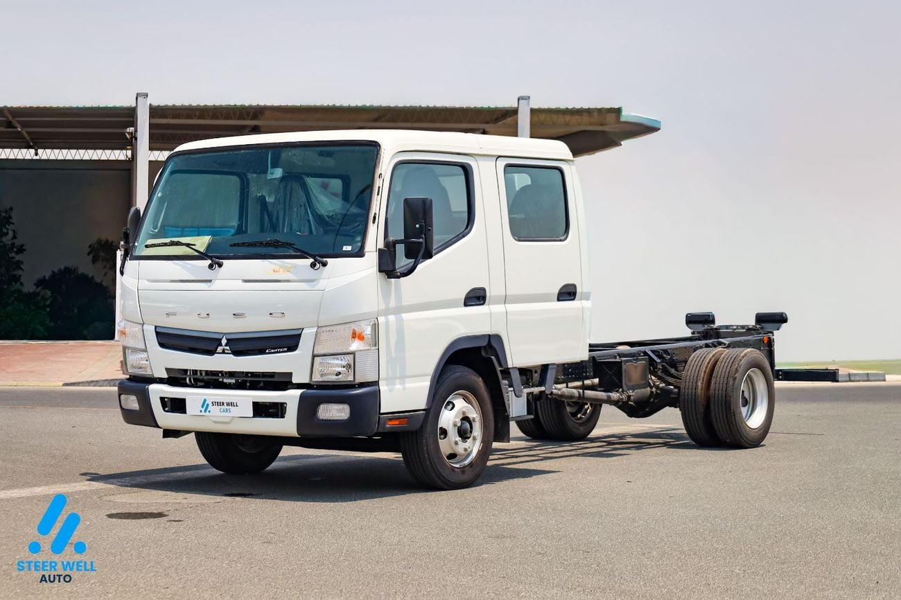 ميتسوبيشي كانتر فان STANDARD GCC Specs - Euro V | turbo DSL MT | Long Chassis 16ft | Double-Cab | Export Only