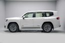 تويوتا لاند كروزر GXR LC300 3.5L - White Pearl Inside Beige | Export Only