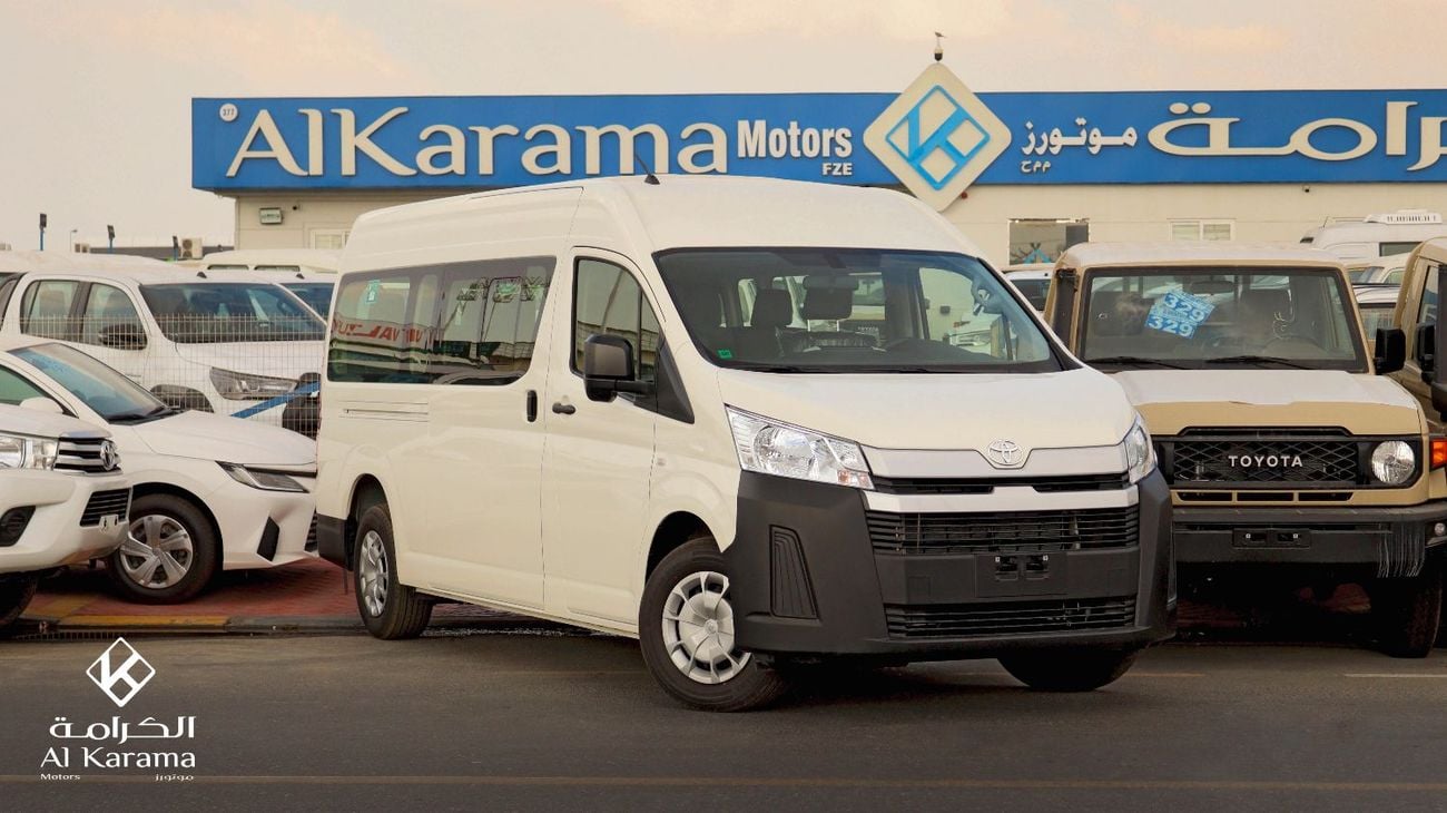 تويوتا هاياس DX 3.5L | Automatic Transmission | 13 Seater | Rear Camera | 4 Door | 1 Sliding Door