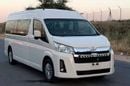 Toyota Hiace GLX 2021Model 2.8 Diesel engine Colour White Transmission Automatic Interior.Begie leather seats 9+seate