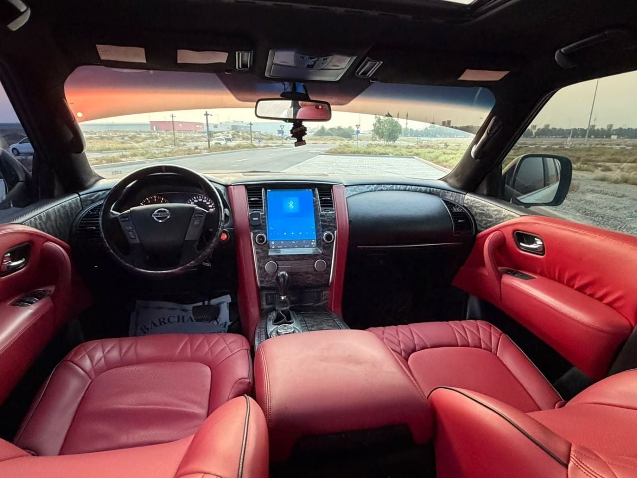 Nissan Patrol NISMO Full option, number one, sunroof, 5 cameras, portable, fully upgraded
