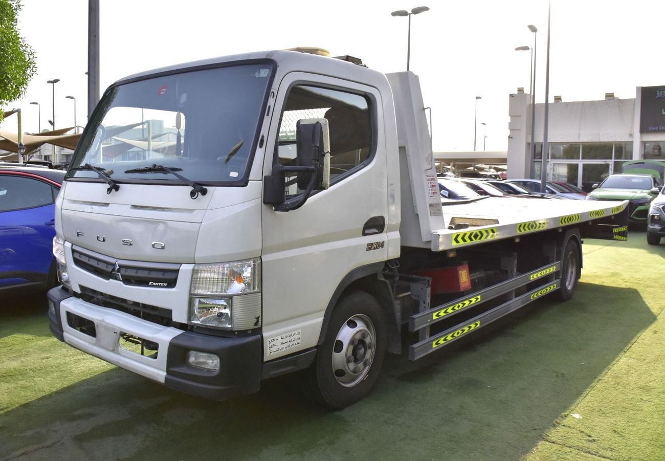 Mitsubishi Fuso Canter . EXCELLENT DEAL for our Mitsubishi Canter Fuso ( 2021 Model ) in White Color GCC Specs