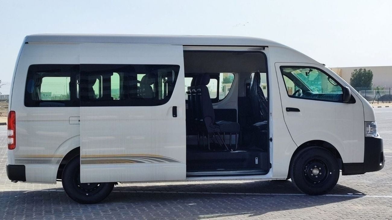 Toyota Hiace DLS - STANDARD ROOF TOYOTA HIACE 2.5L TURBO DIESEL 15 SEATER H.ROOF MT 2026