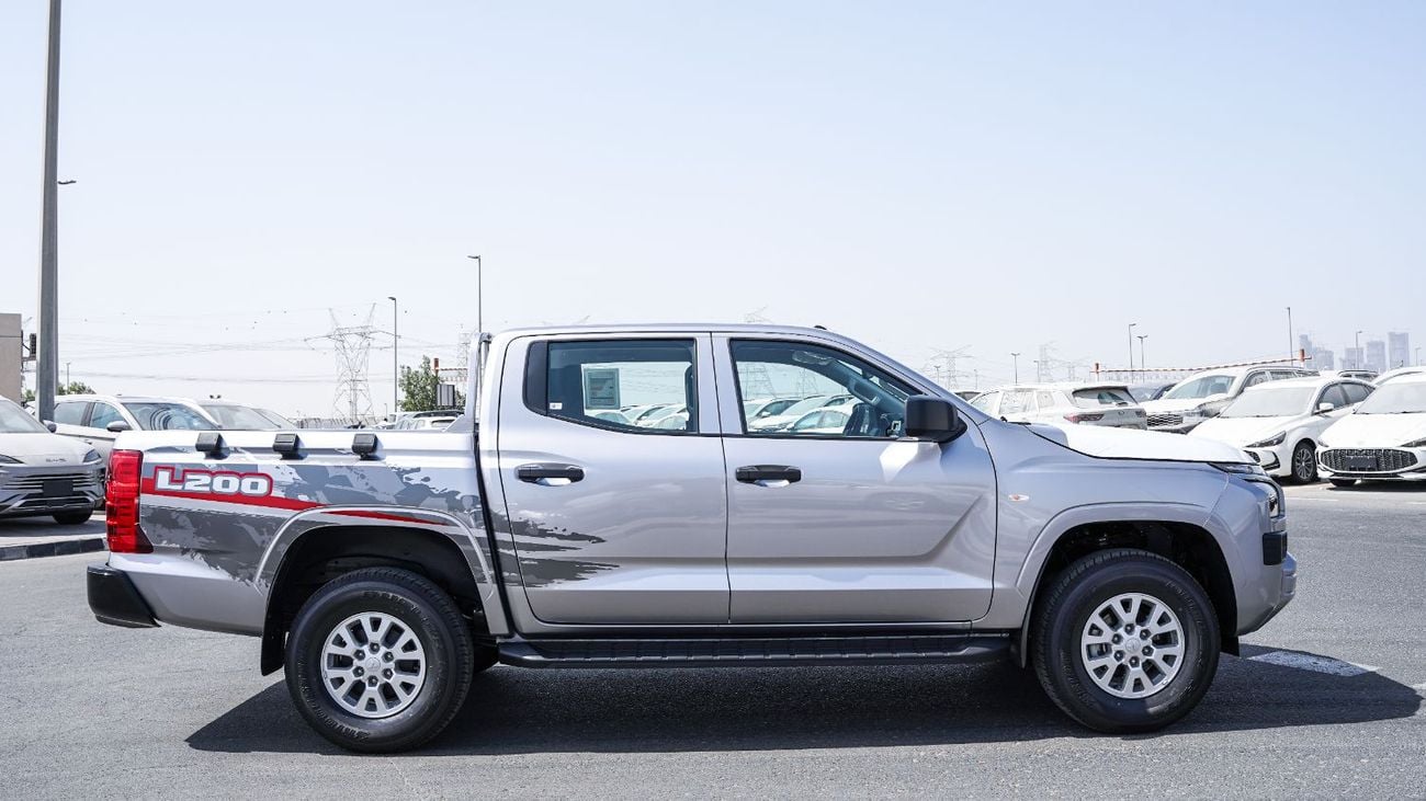 ميتسوبيشي L200 GLX جديد تمامًا – محرك بنزين سعة 2.4 لتر، دفع رباعي، ناقل حركة يدوي – D25 – 2027 – للتصدير فقط