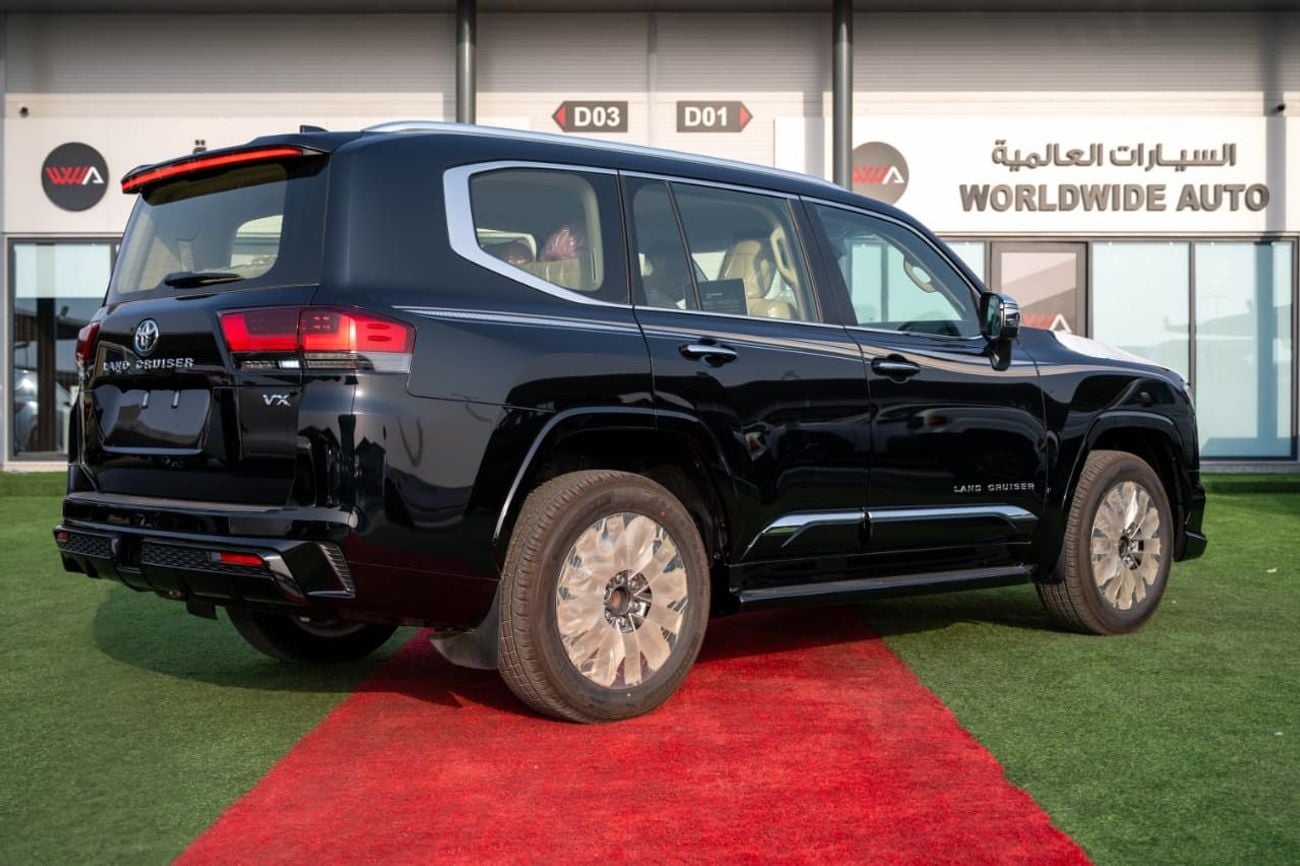 تويوتا لاند كروزر VX محرك V سعة 4.0 لتر، طراز 2026 حصري، مواصفات دول مجلس التعاون الخليجي