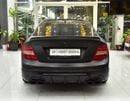 Mercedes Benz C63 AMG STANDARD EXCELLENT DEAL for our Mercedes Benz C63 AMG ( 2013 Model ) in Black Color GCC Specs