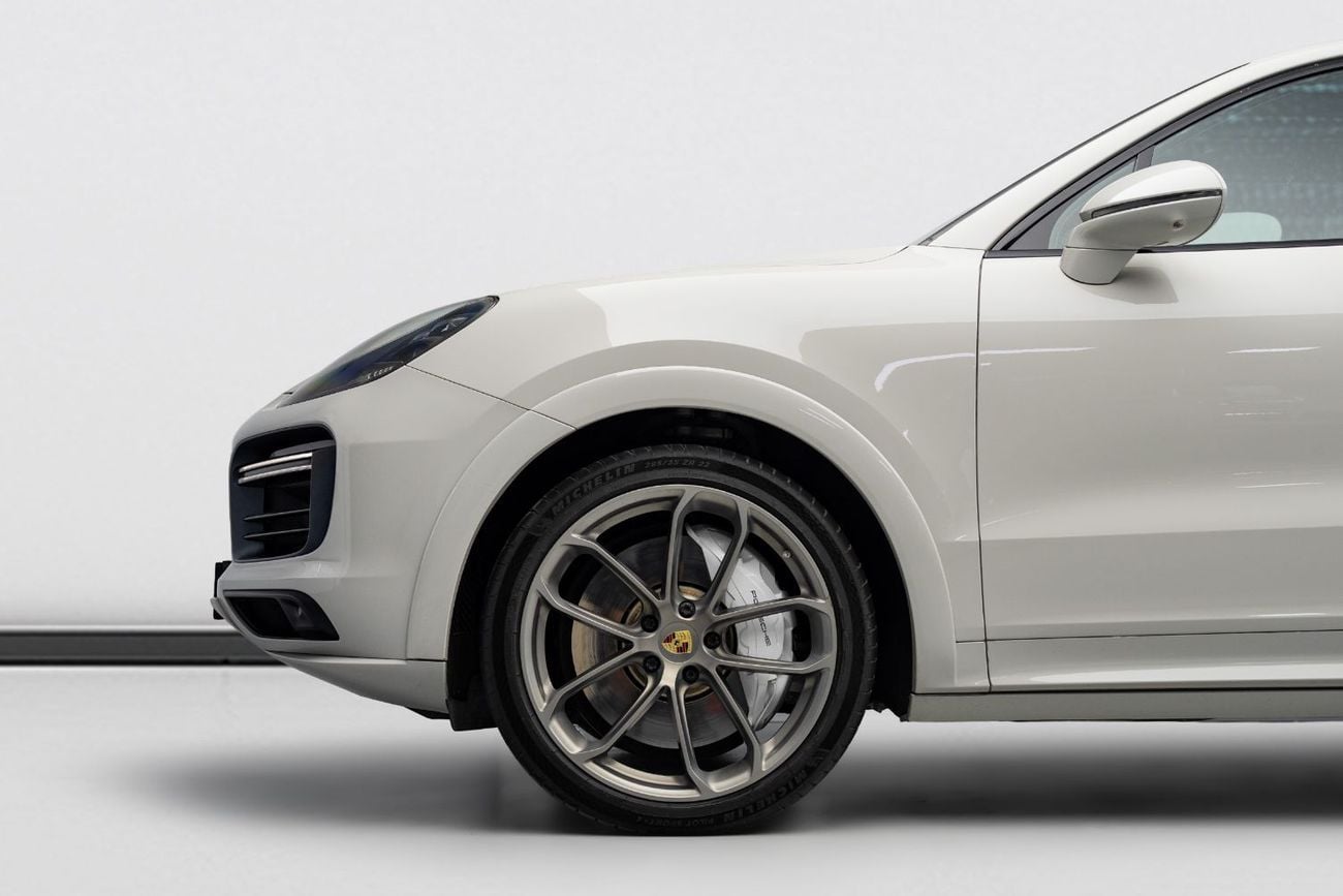 Porsche Cayenne TURBO BUY NOW, PAY 2027 | THE BLACKLINE STANDARD | December 2026 Porsche Warranty, GCC, Low KMs