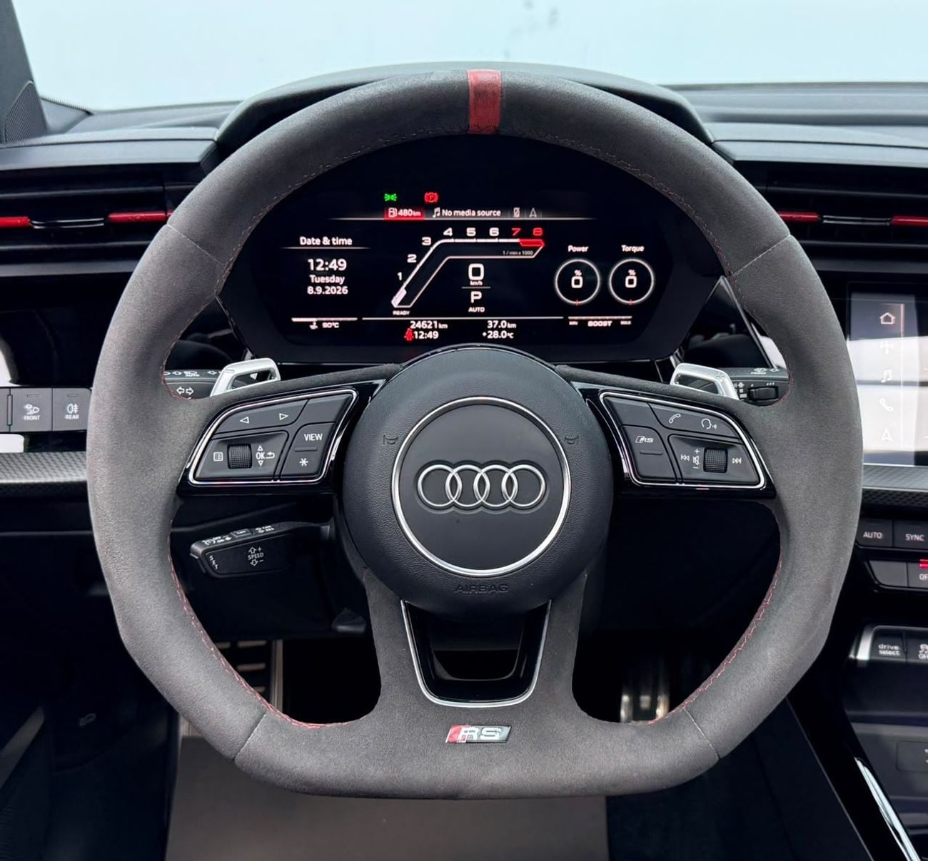 Audi RS3 STANDARD 2024 Audi RS3, 2027 Audi Warranty, 2029 Audi Service Pack, Low Km, Fully Loaded, GCC