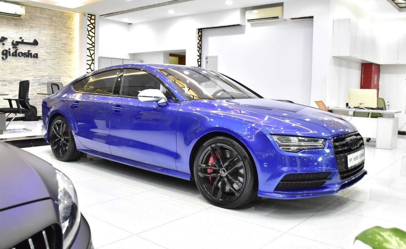 أودي S7 TOP EXCELLENT DEAL for our Audi S7 ( 2016 Model ) in Blue Color GCC Specs