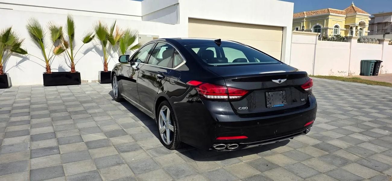 جينيسس G80 رويال 5.0L-V8-Excellent Condition-Bank Finance Available