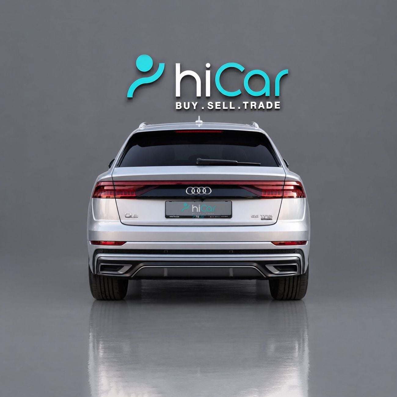 Audi Q8 AED 2,682 P.M • 0% Downpayment • Audi Q8 S-Line • 1 Year Warranty