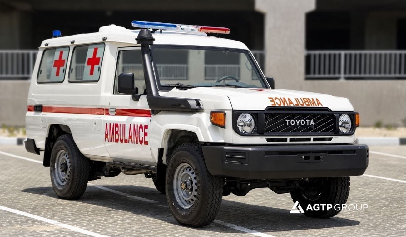 Toyota Land Cruiser 70 LC79 STANDARD Ambulance 2026 | Diesel | 4WD | Manual | 3-Door Hardtop | AFRICA EXPORT