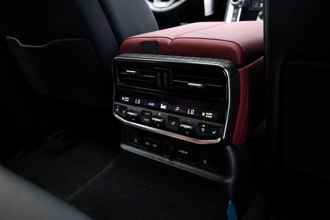 Toyota Land Cruiser GR SPORT 3.5L - Precious White Pearl Inside Black & Red | Export Only