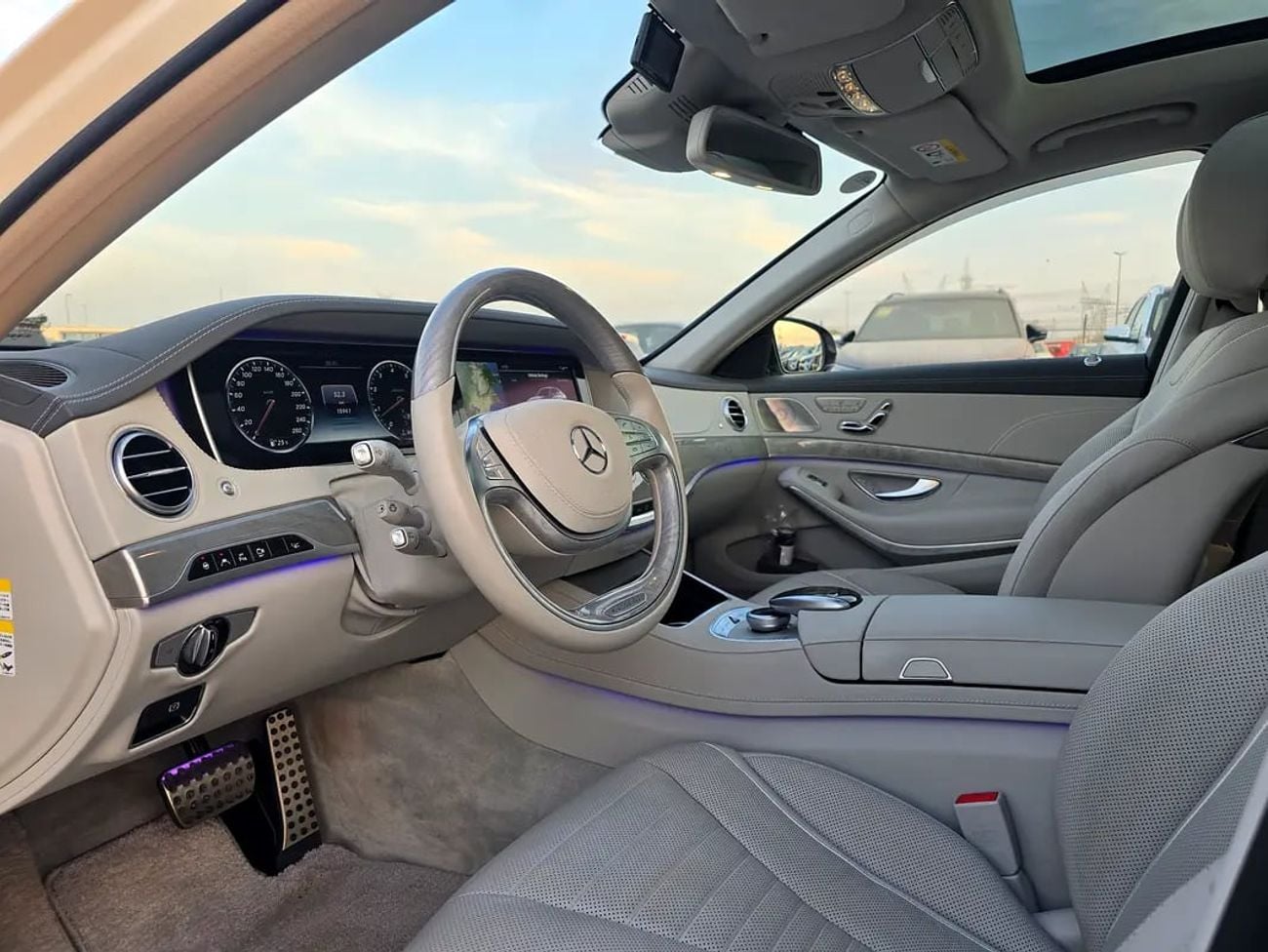 Mercedes Benz S550 S 550 15000KM Beige Interior