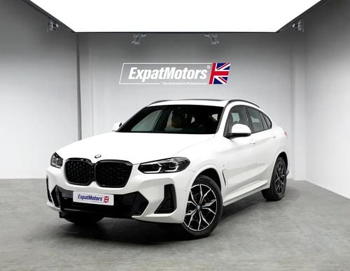 BMW X4 XDRIVE 30I M SPORT FDSH • Warranty + Service Contract • GCC