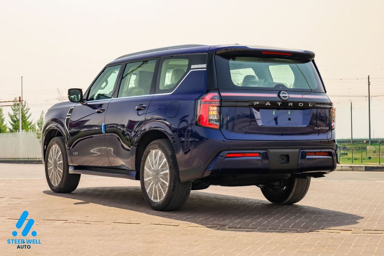 Nissan Patrol LE PLATINUM CITY 2026 | GCC | 3.5L V6 | AWD | Beige Interior | 8-Seater | Height Control | Export