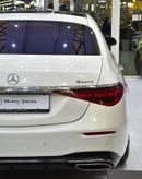 Mercedes Benz S500 4MATIC L EXCELLENT DEAL for our Mercedes Benz S500 4Matic ( 2021 Model ) in White Color GCC Specs