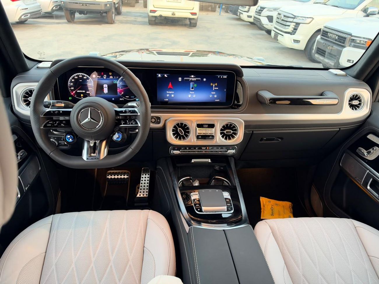 Mercedes Benz G63 AMG STANDARD 2026 MERCEDES G63 EUROPEAN SPEC BLACK BEIGE