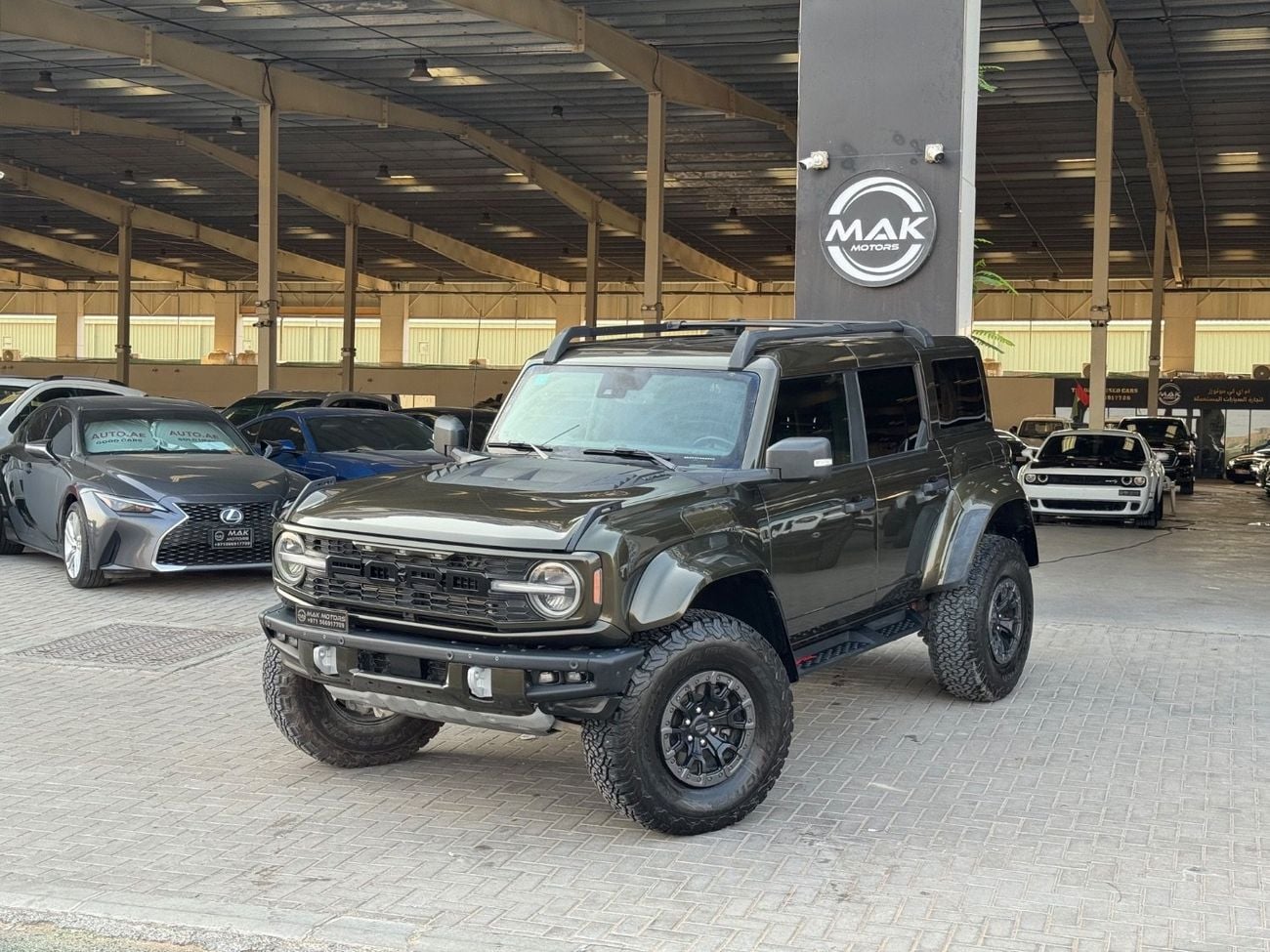 Ford Bronco RAPTOR / V6 3.0 TT / LOW MILEAGE / RADAR / LINE ASSEST / 360 CAMERA / ORIGINAL FOX SUSPENSION KIT