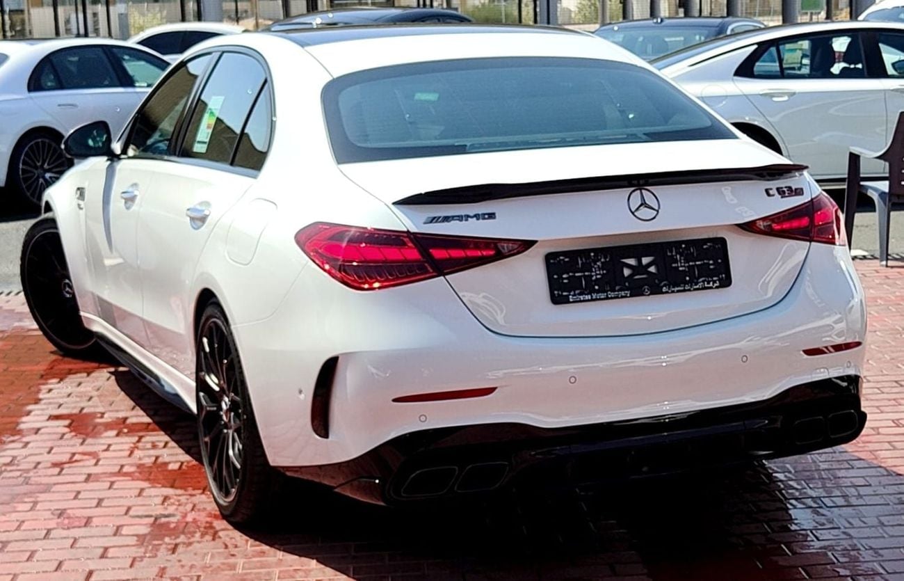 Mercedes Benz C 63 S Agency Warranty 2026 GCC