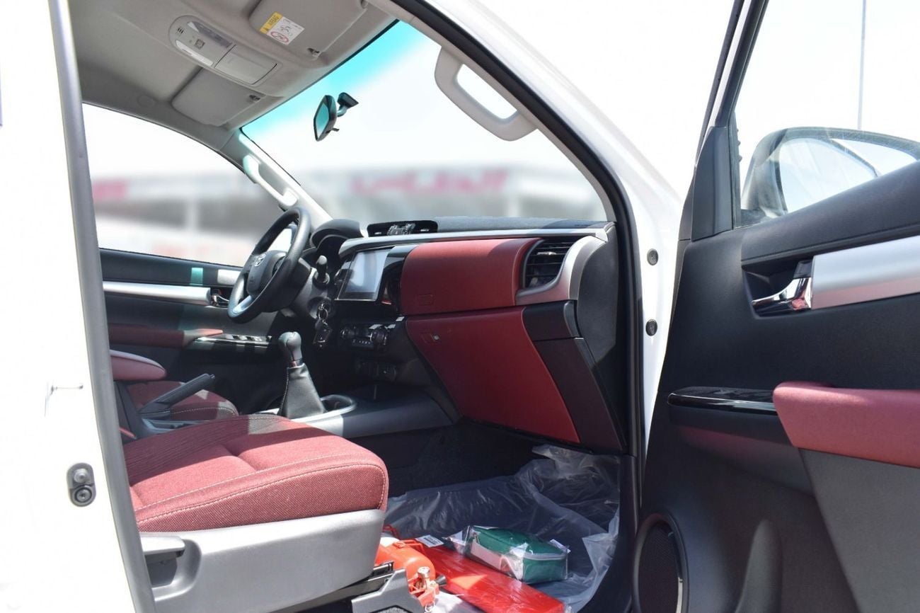 Toyota Hilux SGLX 2025 MODEL:TOYOTA-HILUX 4X4 2.7 MT DC DISPLAY AUDIO AUTO & RR AC, W/O BEDLINER MATERIAL CODE: