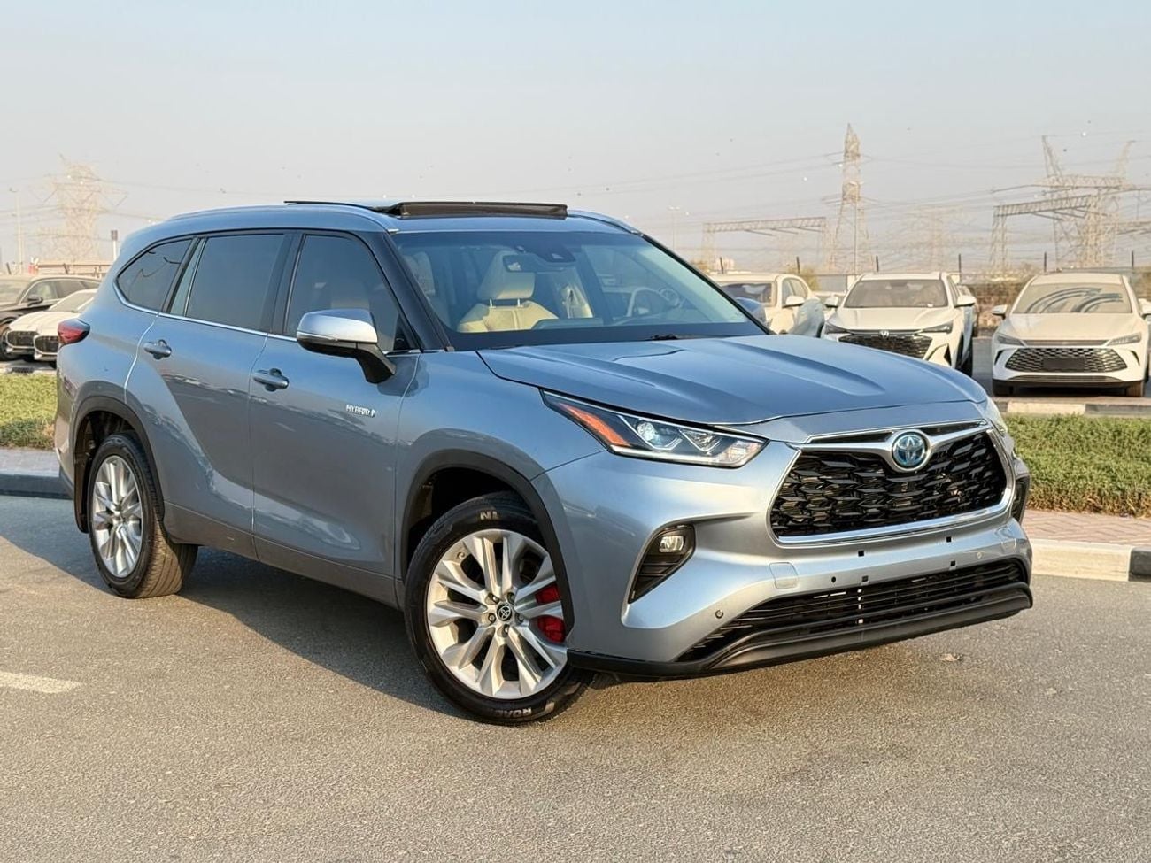 Toyota Highlander VXR Hybrid platinum panoramic, 360 camera
