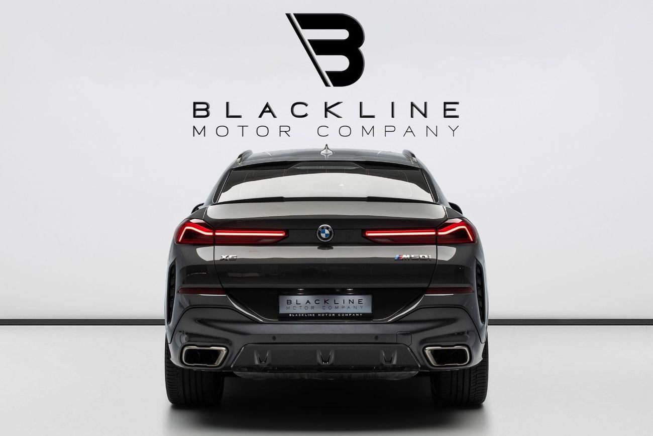 بي أم دبليو X6 XDRIVE M50i BUY NOW, PAY 2027 | THE BLACKLINE STANDARD | 12 Month Blackline Warranty, GCC