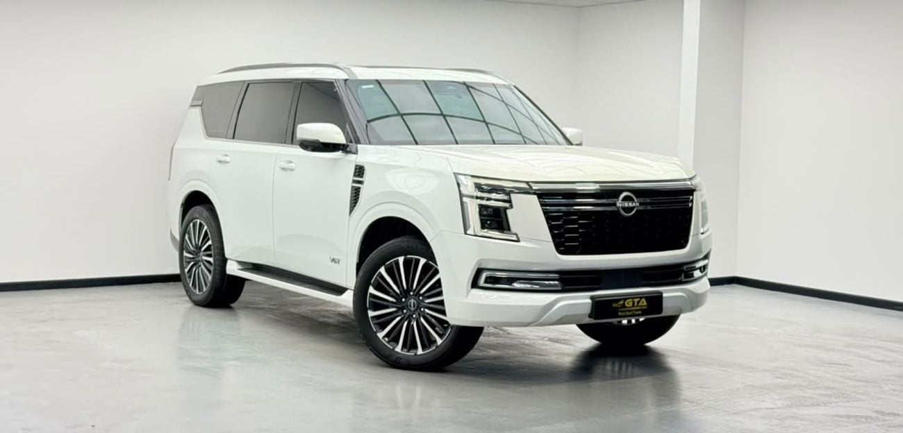 نيسان باترول LE PLATINUM CITY 2025 Nissan Patrol LE Platinum City, Agency Warranty, Full Service History, GCC Specs