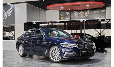 BMW 530i AED 1,300 P.M | 2017 BMW 5 SERIES 530i LUXURY LINE | SERVICE CONTRACT | GCC | UNDER WARRANTY