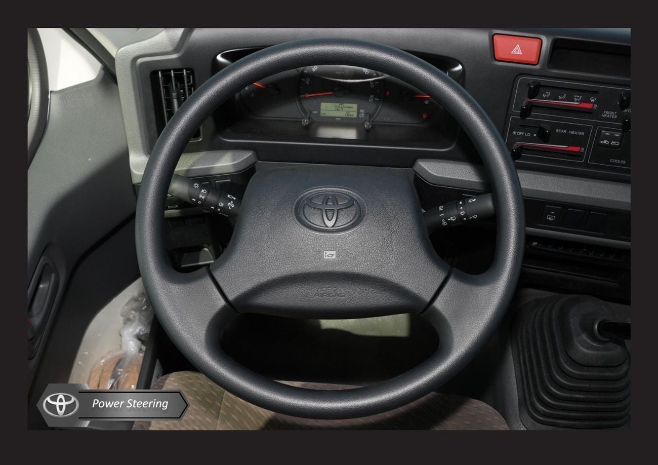 تويوتا كوستر TOYOTA COASTER 2.7L 23-STR H/R MID M/T PTR 2025 Export Only